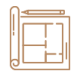 Icon symbolizing realistic estimates and planning for commercial office build-outs in Columbus, Ohio